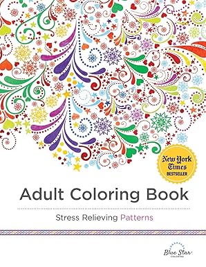 Adult Coloring Book: Stress Relieving Patterns
